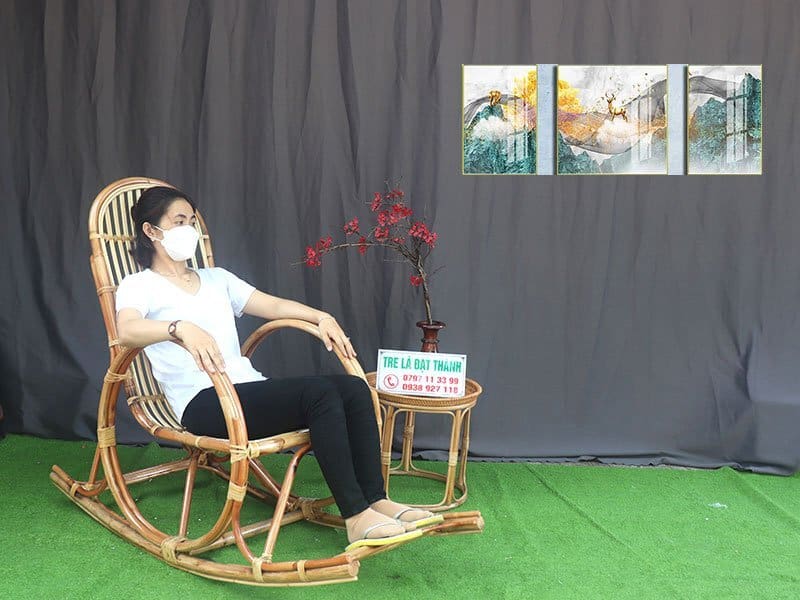Ghế Mây Đọc Sách - GMDS009